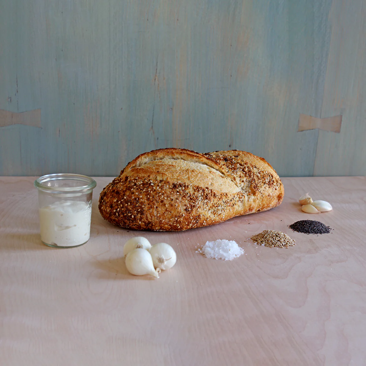 Everything Sourdough Bread